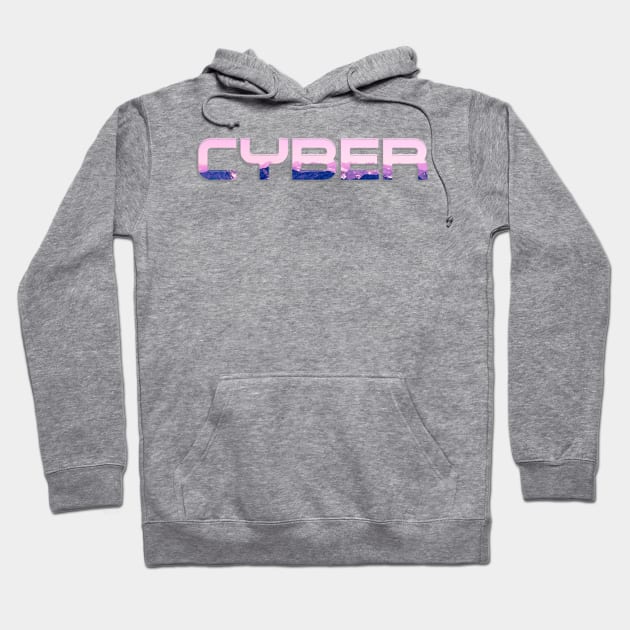 CYBER Hoodie by afternoontees